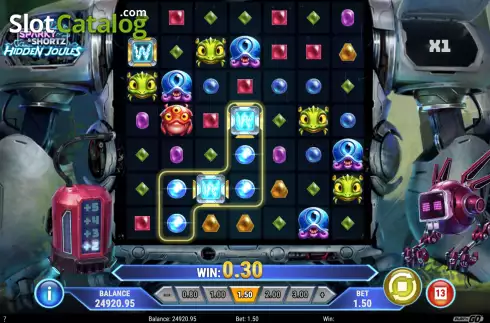 Οθόνη4. Sparky and Shortz Hidden Joules Κουλοχέρης