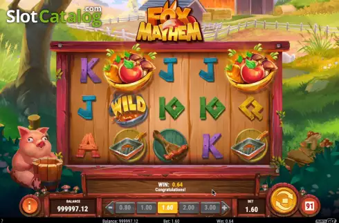 Οθόνη4. Fox Mayhem Κουλοχέρης