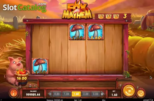 Οθόνη7. Fox Mayhem Κουλοχέρης