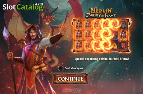 Οθόνη2. Merlin: Journey of Flame Κουλοχέρης