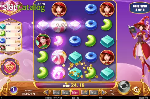 Οθόνη7. Sweet Alchemy 100 Κουλοχέρης