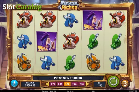 Οθόνη3. Rascal Riches Κουλοχέρης