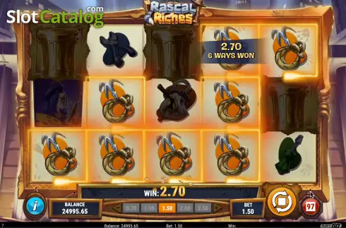 Οθόνη5. Rascal Riches Κουλοχέρης