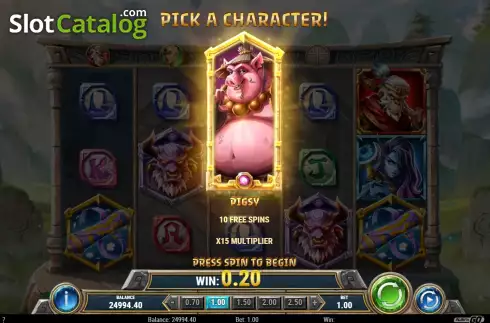 Οθόνη7. Monkey: Battle for the Scrolls Κουλοχέρης