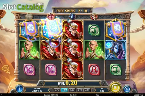 Οθόνη9. Monkey: Battle for the Scrolls Κουλοχέρης