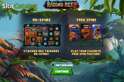 Οθόνη2. Raging Rex 3 Κουλοχέρης 