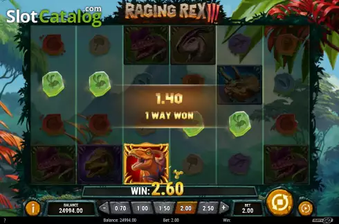 Οθόνη4. Raging Rex 3 Κουλοχέρης 