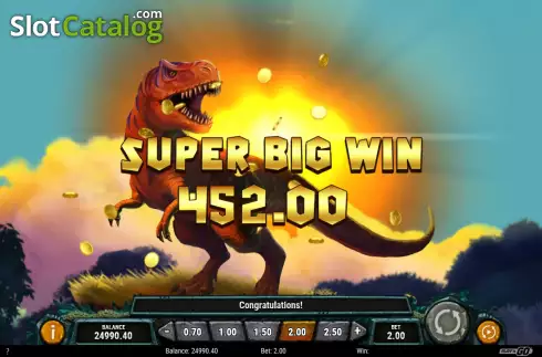 Οθόνη7. Raging Rex 3 Κουλοχέρης 