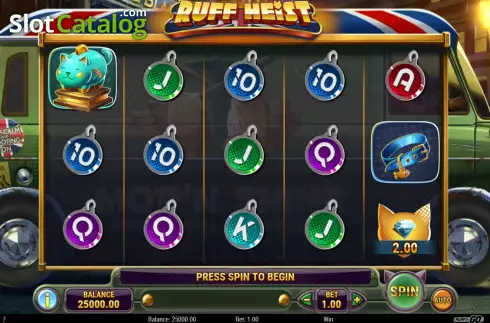Οθόνη3. Ruff Heist Κουλοχέρης
