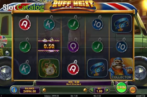 Οθόνη4. Ruff Heist Κουλοχέρης