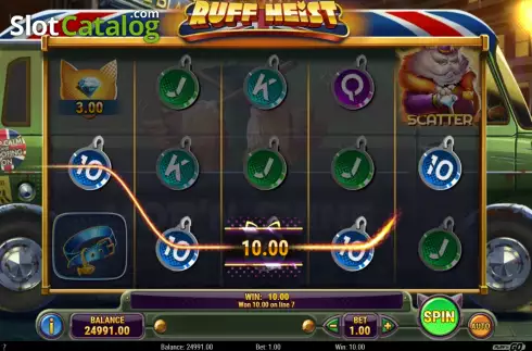 Οθόνη5. Ruff Heist Κουλοχέρης
