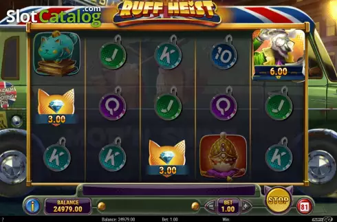 Οθόνη6. Ruff Heist Κουλοχέρης