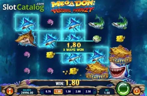 Οθόνη4. Mega Don Feeding Frenzy Κουλοχέρης