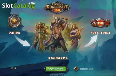 Οθόνη2. Viking Runecraft 100 Κουλοχέρης