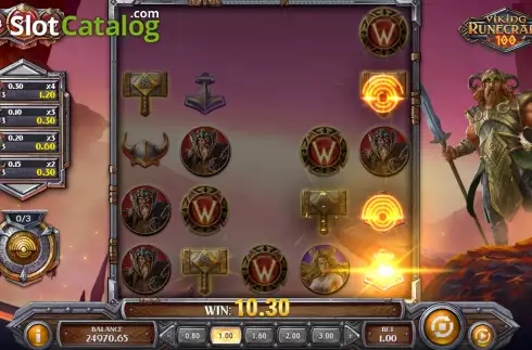 Οθόνη7. Viking Runecraft 100 Κουλοχέρης