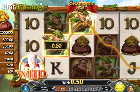 Οθόνη4. Sherwood Gold Κουλοχέρης