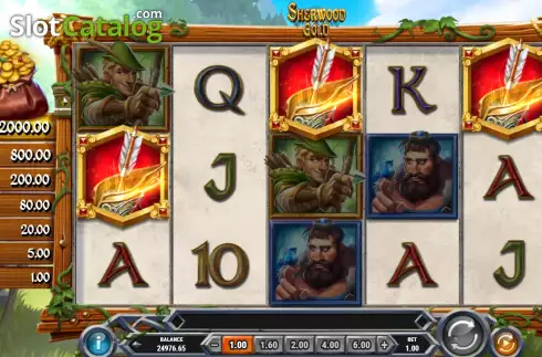 Οθόνη8. Sherwood Gold Κουλοχέρης