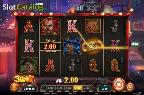 Οθόνη4. 3 Clown Monty 2 Κουλοχέρης