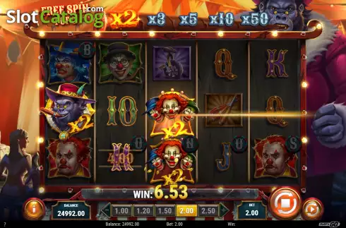 Οθόνη6. 3 Clown Monty 2 Κουλοχέρης