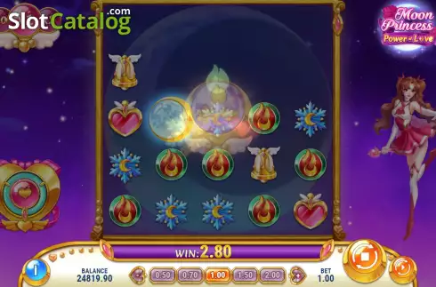 Οθόνη7. Moon Princess Power of Love Κουλοχέρης 