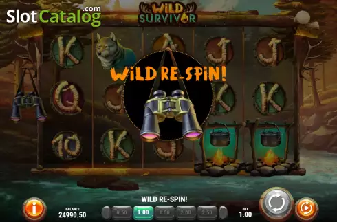 Οθόνη5. Wild Survivor Κουλοχέρης