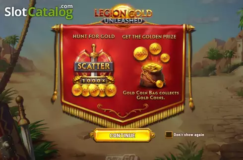 Οθόνη2. Legion Gold Unleashed Κουλοχέρης