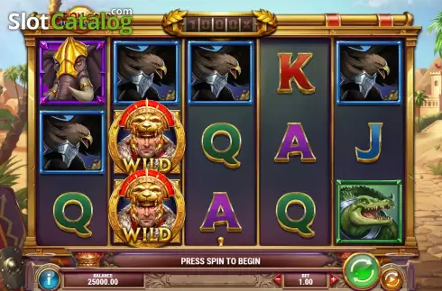 Οθόνη3. Legion Gold Unleashed Κουλοχέρης
