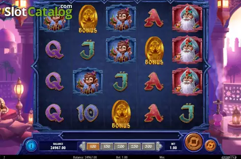 Οθόνη6. Mystery Genie Fortunes of the Lamp Κουλοχέρης 