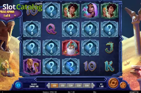 Οθόνη9. Mystery Genie Fortunes of the Lamp Κουλοχέρης 