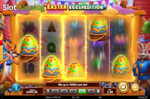 Οθόνη7. Easter Eggspedition Κουλοχέρης