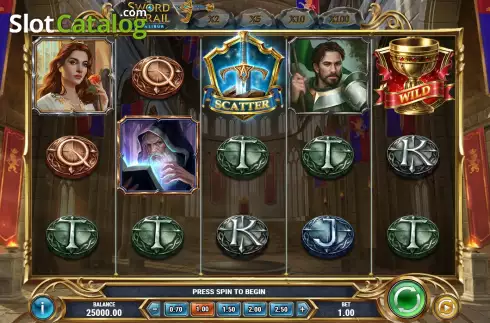 Οθόνη3. The Sword and the Grail Excalibur Κουλοχέρης