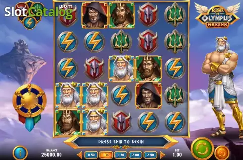 Οθόνη3. Rise of Olympus Origins Κουλοχέρης