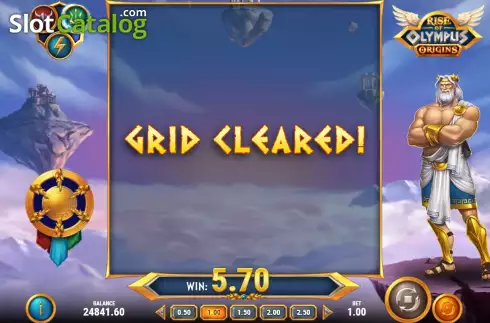 Οθόνη5. Rise of Olympus Origins Κουλοχέρης