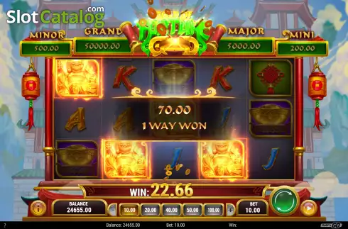 Οθόνη5. Gold of Fortune God Κουλοχέρης
