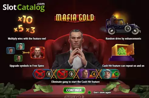 Οθόνη2. Mafia Gold Κουλοχέρης 