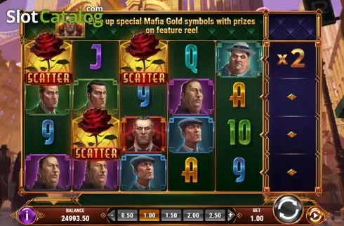 Οθόνη6. Mafia Gold Κουλοχέρης 