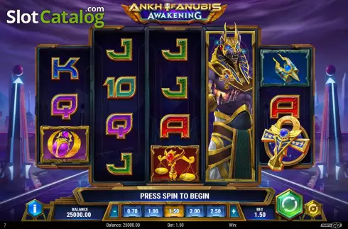 Οθόνη2. Ankh of Anubis Awakening Κουλοχέρης
