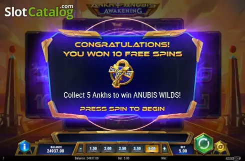 Οθόνη9. Ankh of Anubis Awakening Κουλοχέρης