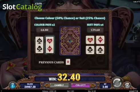 Οθόνη3. Lady of Fortune Remastered Κουλοχέρης