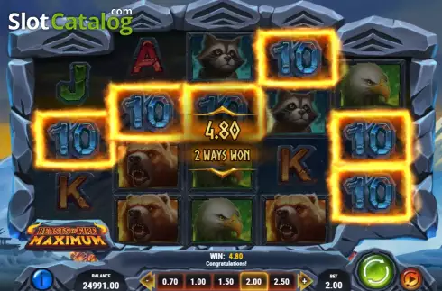 Οθόνη3. Beasts of Fire Maximum Κουλοχέρης