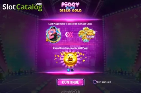 Οθόνη2. Piggy Blitz Disco Gold Κουλοχέρης
