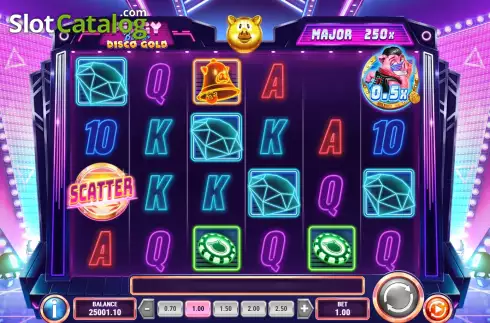 Οθόνη5. Piggy Blitz Disco Gold Κουλοχέρης