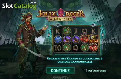 Οθόνη2. Jolly Roger Wild Kraken Κουλοχέρης 
