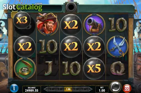 Οθόνη8. Jolly Roger Wild Kraken Κουλοχέρης 
