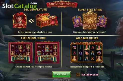 Οθόνη2. Midnight Gold Κουλοχέρης