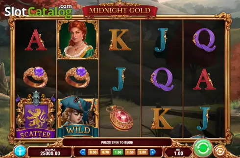 Οθόνη3. Midnight Gold Κουλοχέρης