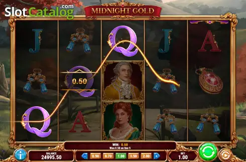 Οθόνη4. Midnight Gold Κουλοχέρης