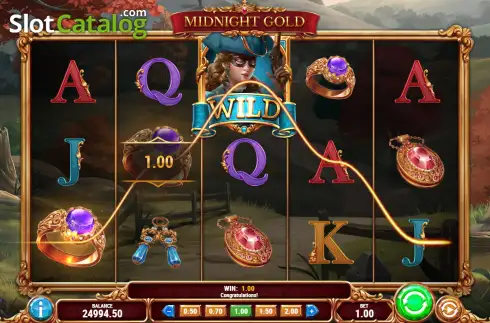 Οθόνη5. Midnight Gold Κουλοχέρης