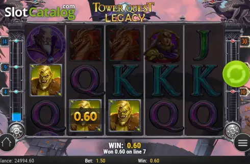 Οθόνη3. Tower Quest Legacy Κουλοχέρης