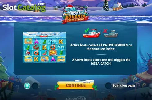 Οθόνη2. Boat Bonanza Christmas Κουλοχέρης 